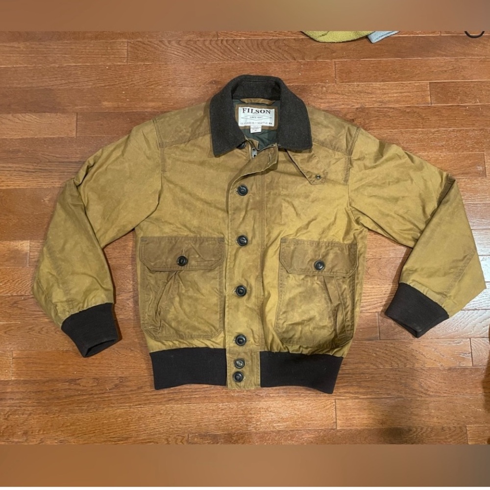 Filson Ranger Bomber Tin Cloth XS